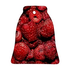 Red Raspberries Ornament (bell) by FunnyCow