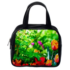 Bleeding Heart Flowers In Spring Classic Handbags (one Side) by FunnyCow