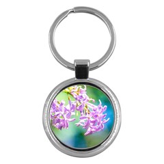 Beautiful Pink Lilac Flowers Key Chains (round)  by FunnyCow