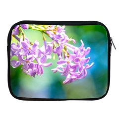 Beautiful Pink Lilac Flowers Apple Ipad 2/3/4 Zipper Cases by FunnyCow