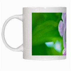 Elegant Pink Lilacs In Spring White Mugs by FunnyCow