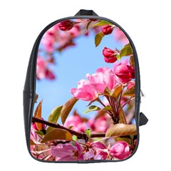 Crab Apple Blossoms School Bag (large) by FunnyCow