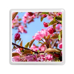 Crab Apple Blossoms Memory Card Reader (square) by FunnyCow