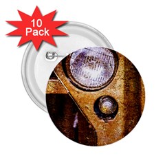 Vintage Off Roader Car Headlight 2 25  Buttons (10 Pack)  by FunnyCow