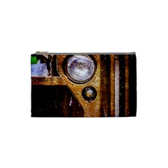 Vintage Off Roader Car Headlight Cosmetic Bag (small) by FunnyCow