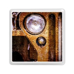 Vintage Off Roader Car Headlight Memory Card Reader (square) by FunnyCow