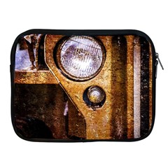 Vintage Off Roader Car Headlight Apple Ipad 2/3/4 Zipper Cases by FunnyCow