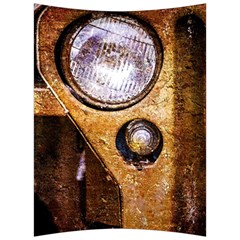 Vintage Off Roader Car Headlight Back Support Cushion by FunnyCow