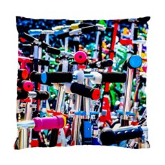 Time To Choose A Scooter Standard Cushion Case (one Side) by FunnyCow