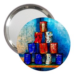 Soup Cans   After The Lunch 3  Handbag Mirrors by FunnyCow