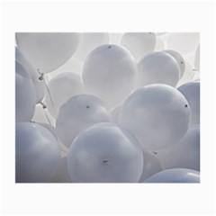 White Toy Balloons Small Glasses Cloth (2-side) by FunnyCow