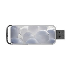 White Toy Balloons Portable Usb Flash (one Side) by FunnyCow