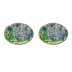 Lilacs Of The First Water Cufflinks (oval) by FunnyCow