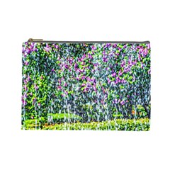 Lilacs Of The First Water Cosmetic Bag (large) by FunnyCow