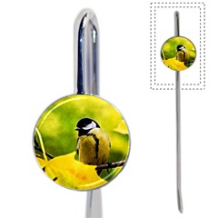 Tomtit Bird Dressed To The Season Book Mark by FunnyCow