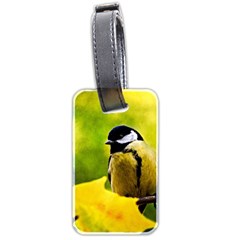 Tomtit Bird Dressed To The Season Luggage Tags (two Sides) by FunnyCow