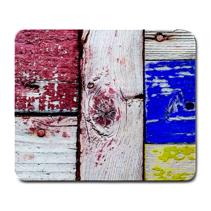 Abstract Art Of Grunge Wood Large Mousepads