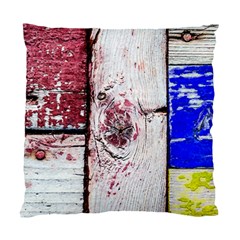 Abstract Art Of Grunge Wood Standard Cushion Case (two Sides) by FunnyCow