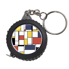De Stijl Abstract Art Measuring Tape by FunnyCow