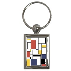 Abstract Art Of Avant Garde Key Chains (rectangle)  by FunnyCow