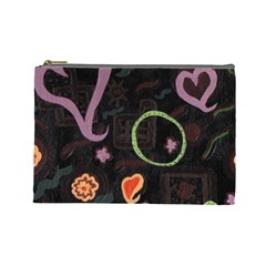 Hearts Cosmetic Bag (large)