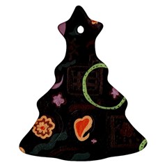 Hearts Christmas Tree Ornament (two Sides)