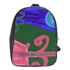 Pink Guitar School Bag (large)