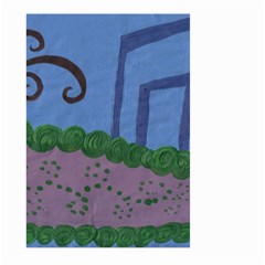 Purple Shoe Large Garden Flag (two Sides) by snowwhitegirl