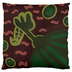 The Desert Plant Standard Flano Cushion Case (one Side)