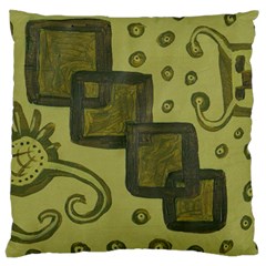 Four Squares Large Cushion Case (one Side) by snowwhitegirl