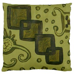 Four Squares Large Cushion Case (two Sides)