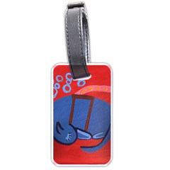 My Dog Sleeping Luggage Tags (one Side) 