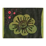 Flower Spitting Out Pink Pollen Double Sided Flano Blanket (Mini)  35 x27  Blanket Back