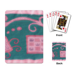 A Pink Dream Playing Card