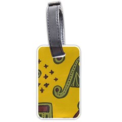 Indian Violin Luggage Tags (one Side) 