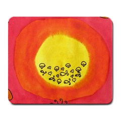 Red Sun Large Mousepads by snowwhitegirl