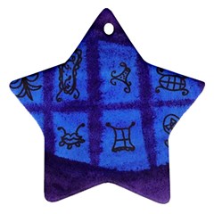 Save The Butterfly Egg Star Ornament (two Sides)