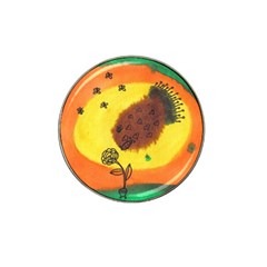 Pirana Eating Flower Hat Clip Ball Marker (4 Pack) by snowwhitegirl