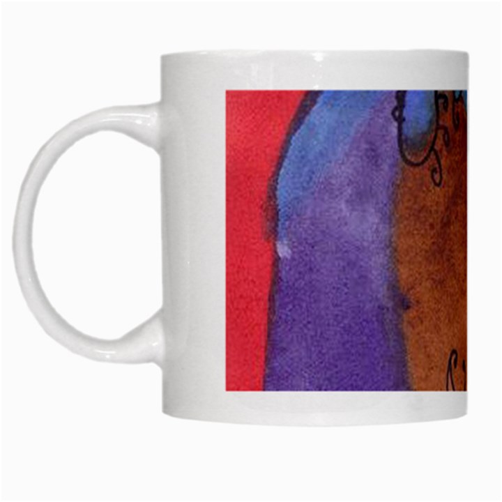 Creepy Castle White Mugs