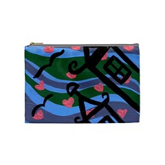 Two Houses Cosmetic Bag (medium)