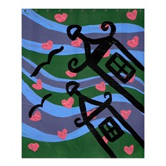 Two Houses Shower Curtain 60  X 72  (medium) 