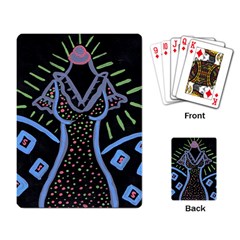 Saint Dress Playing Card