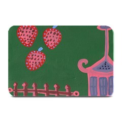 Floating Strawberries Plate Mats