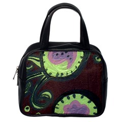 Cute Crab Classic Handbags (one Side)