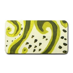 Yellow Swirls Medium Bar Mats