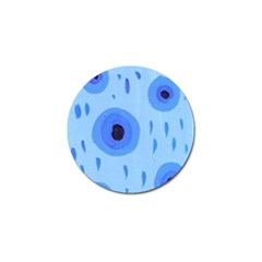 Blue Rain Golf Ball Marker (4 Pack)