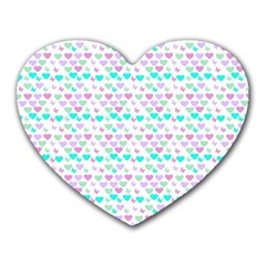 Hearts Butterflies White 1200 Heart Mousepads by snowwhitegirl