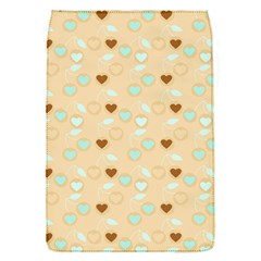 Beige Heart Cherries Flap Covers (s) 