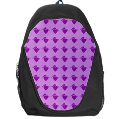 Punk Heart Violet Backpack Bag