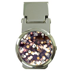 Bright Light Pattern Money Clip Watches